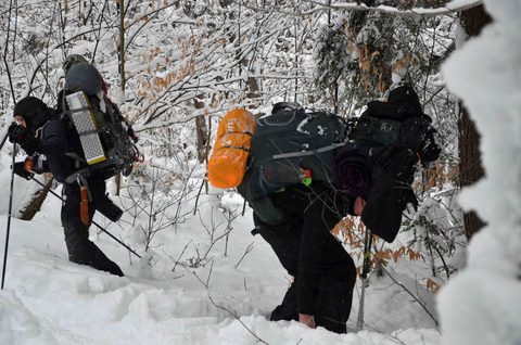 Dang those snowshoes!