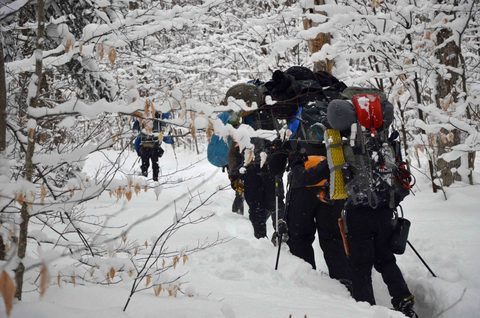 Photo from Snowshoeing, Guskewau Lake, Algonquin