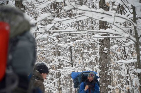 Photo from Snowshoeing, Guskewau Lake, Algonquin