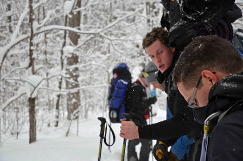 Photo from Snowshoeing, Guskewau Lake, Algonquin