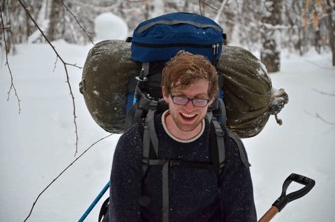 Photo from Snowshoeing, Guskewau Lake, Algonquin