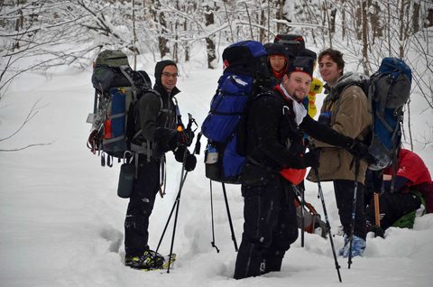 Photo from Snowshoeing, Guskewau Lake, Algonquin