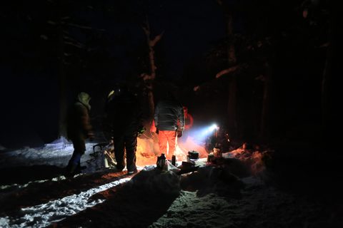 Photo from Snowshoeing, Guskewau Lake, Algonquin
