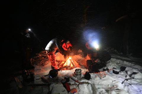 Photo from Snowshoeing, Guskewau Lake, Algonquin
