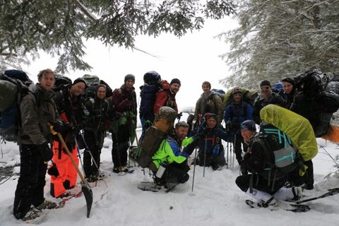 Photo from Snowshoeing, Guskewau Lake, Algonquin