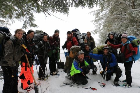 Photo from Snowshoeing, Guskewau Lake, Algonquin