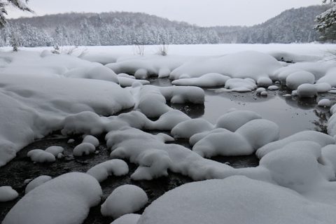Photo from Snowshoeing, Guskewau Lake, Algonquin
