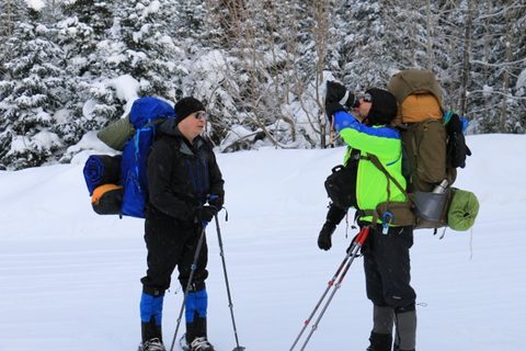 Photo from Snowshoeing, Guskewau Lake, Algonquin