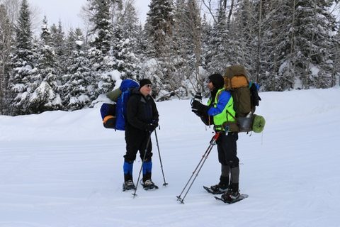 Photo from Snowshoeing, Guskewau Lake, Algonquin