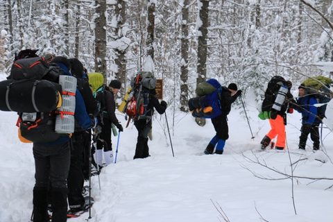 Photo from Snowshoeing, Guskewau Lake, Algonquin