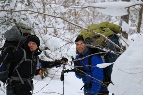 Photo from Snowshoeing, Guskewau Lake, Algonquin
