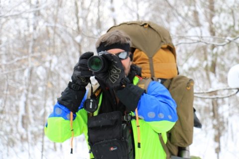 Photo from Snowshoeing, Guskewau Lake, Algonquin