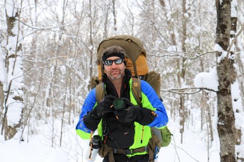 Photo from Snowshoeing, Guskewau Lake, Algonquin