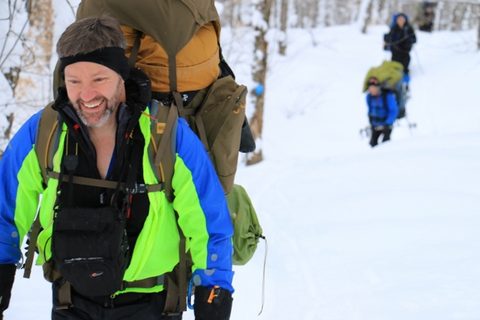 Photo from Snowshoeing, Guskewau Lake, Algonquin