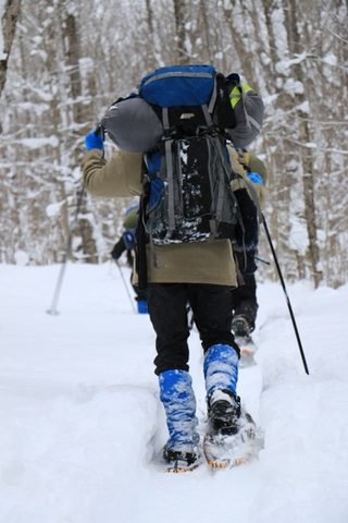 Photo from Snowshoeing, Guskewau Lake, Algonquin