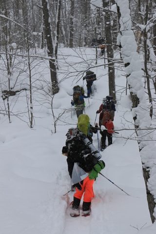 Photo from Snowshoeing, Guskewau Lake, Algonquin