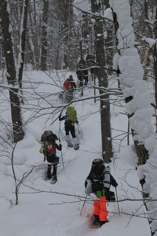 Photo from Snowshoeing, Guskewau Lake, Algonquin