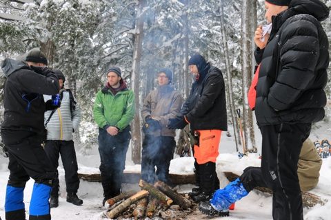 Photo from Snowshoeing, Guskewau Lake, Algonquin