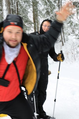 Photo from Snowshoeing, Guskewau Lake, Algonquin