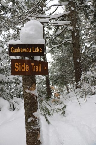 Photo from Snowshoeing, Guskewau Lake, Algonquin