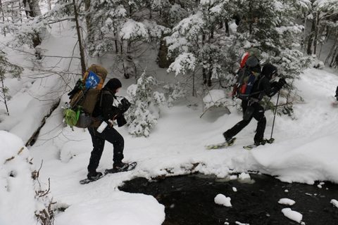 Photo from Snowshoeing, Guskewau Lake, Algonquin