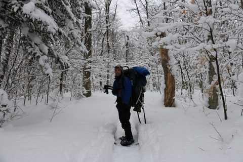 Photo from Snowshoeing, Guskewau Lake, Algonquin
