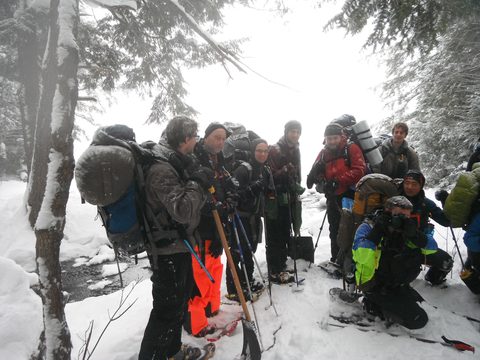 Photo from Snowshoeing, Guskewau Lake, Algonquin