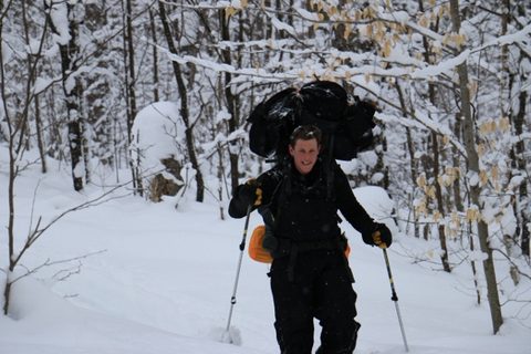 Photo from Snowshoeing, Guskewau Lake, Algonquin