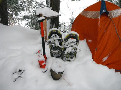 Photo from Snowshoeing, Guskewau Lake, Algonquin