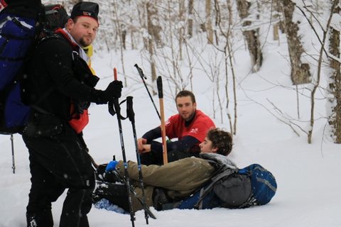 Photo from Snowshoeing, Guskewau Lake, Algonquin