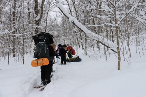 Photo from Snowshoeing, Guskewau Lake, Algonquin