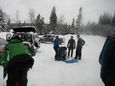 Photo from Snowshoeing, Guskewau Lake, Algonquin