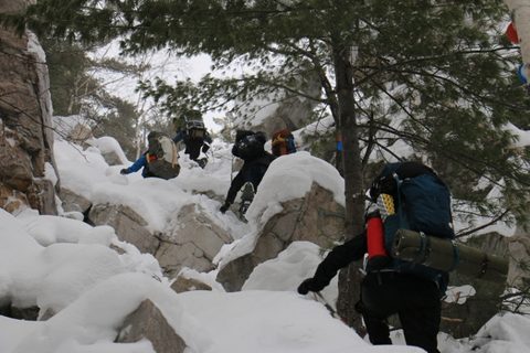 Photo from Snowshoeing, Killarney Provincial Park