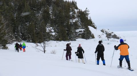 Photo from Snowshoeing, Bruce Peninsula National Park, 1.0