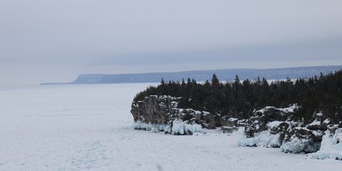 Photo from Snowshoeing, Bruce Peninsula National Park, 1.0