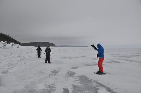 Photo from Snowshoeing, Bruce Peninsula National Park, 1.0