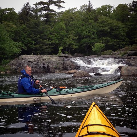 Photo from Kayaking Franklin Island...because weekends are for paddling!