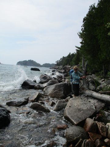 Photo from Backpack Lake Superior Coastal Trail