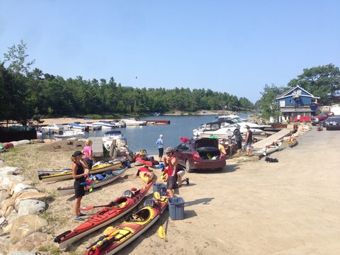 Photo from Kayaking, Franklin, Mink and McKoy Islands, Georgian Bay