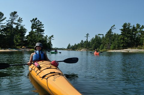 Photo from Tyro (Beginner) Kayaking Franklin Island...because weekends are for paddling!