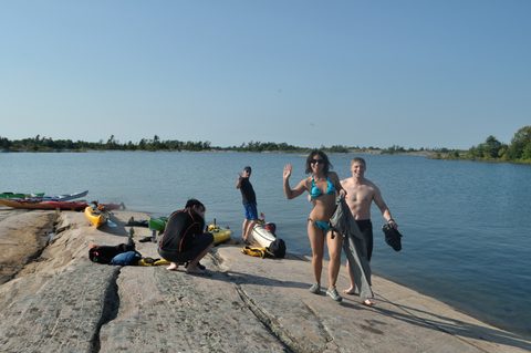 Photo from Tyro (Beginner) Kayaking Franklin Island...because weekends are for paddling!