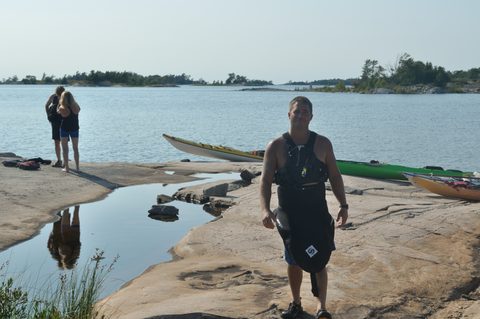 Photo from Tyro (Beginner) Kayaking Franklin Island...because weekends are for paddling!