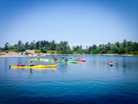 Photo from Tyro (Beginner) Kayaking Franklin Island...because weekends are for paddling!