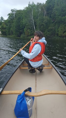 Photo from Canoe tripping a the Massassauga Provincial park
