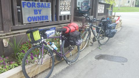 Photo from Bike Camping, Port Burwell, Lake Erie