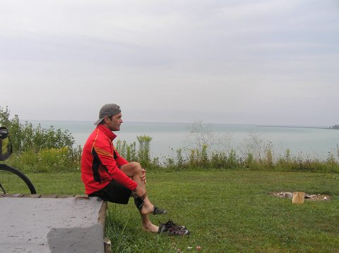 Photo from Bike Camping, Port Burwell, Lake Erie