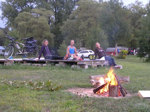 Photo from Bike Camping, Port Burwell, Lake Erie