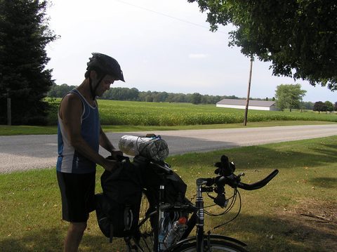 Photo from Bike Camping, Port Burwell, Lake Erie