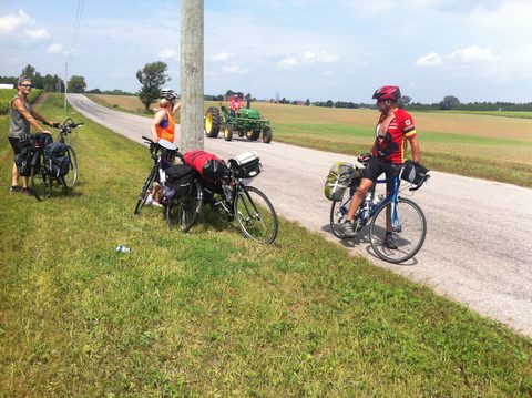 Photo from Bike Camping, Port Burwell, Lake Erie