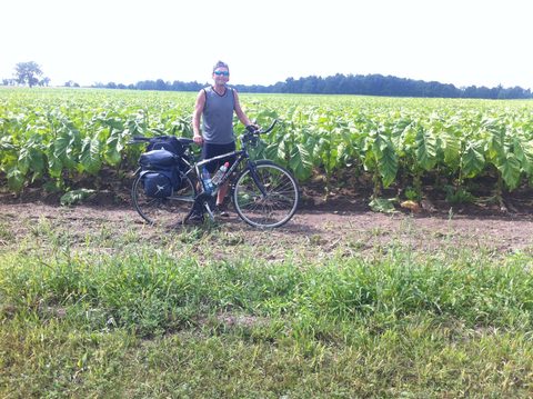 Photo from Bike Camping, Port Burwell, Lake Erie